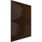 Ekena Millwork 11 7/8in. W x 11 7/8in. H Aberdeen EnduraWall Decorative 3D Wall Panel Covers 0.98 Sq. Ft. WP12X12ABAMB - alternate 3